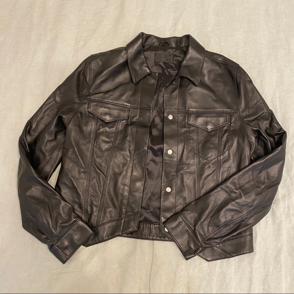Unique Leather Jacket - image 7